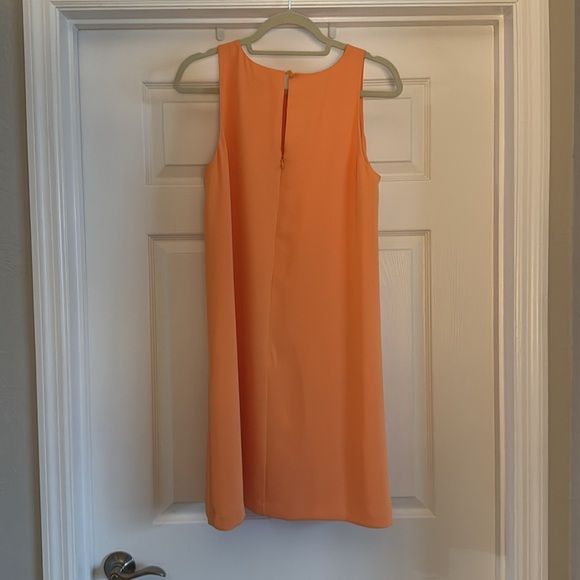 A line shift dress from Ann Taylor Creamsicle orange - Picture 3 of 3